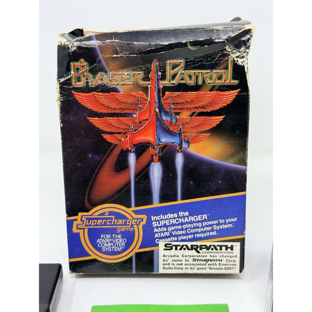 Phaser Patrol Atari 2600 1982 Complete CIB Tested - Picture 2 of 16